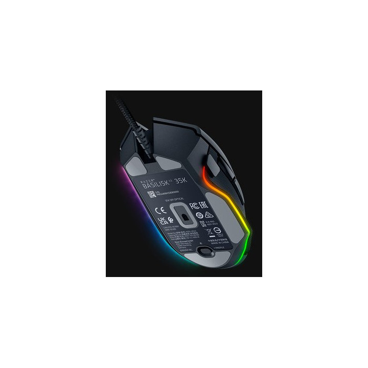 Razer Basilisk V3 35K rato Jogos Mão direita Ótico 35000 DPI