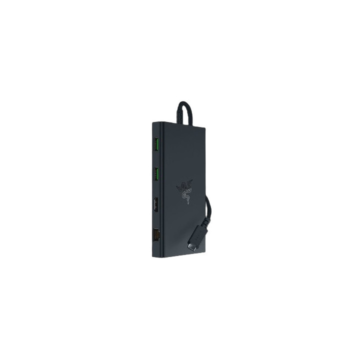 Razer USB-C Dock Com fios USB 3.2 Gen 1 (3.1 Gen 1) Type-C Preto