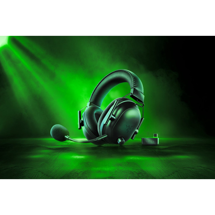 Razer BlackShark V2 Pro Auscultadores Sem fios Fita de cabeça Jogos Bluetooth Preto