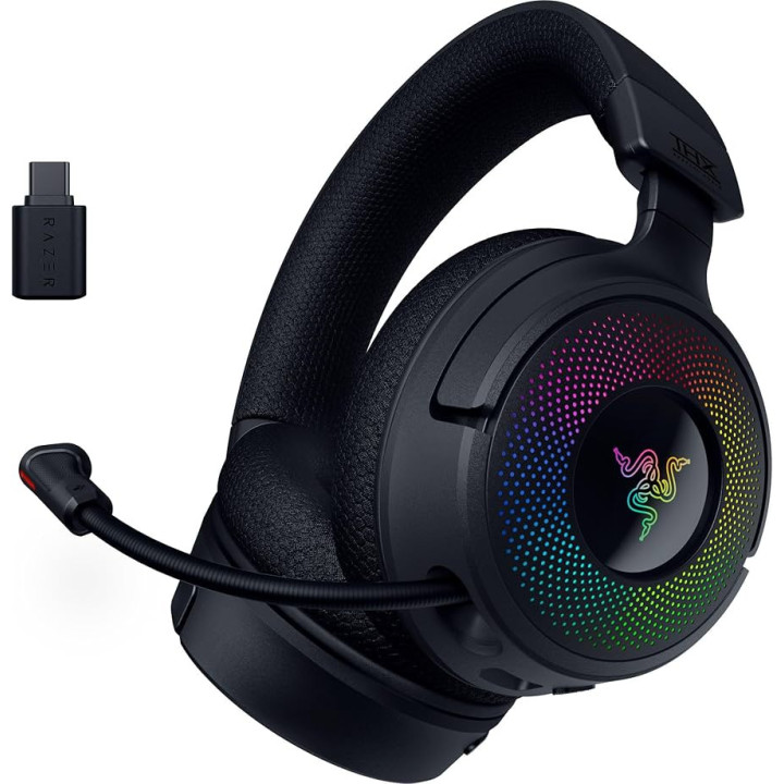 Headset Gaming Razer Kraken V4 Pro USB Type-A Bluetooth Preto