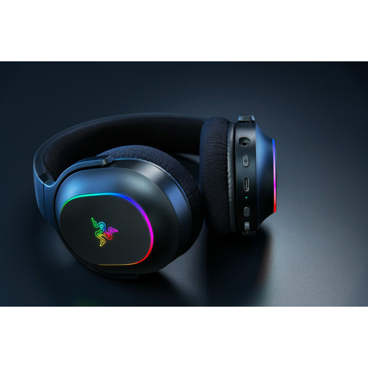 Razer Barracuda X Chroma Auscultadores Sem fios Fita de cabeça Jogos USB Type-C Bluetooth Preto