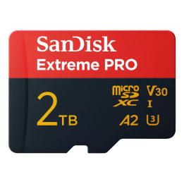 SanDisk Extreme PRO 2 TB MicroSDXC UHS-I Classe 10