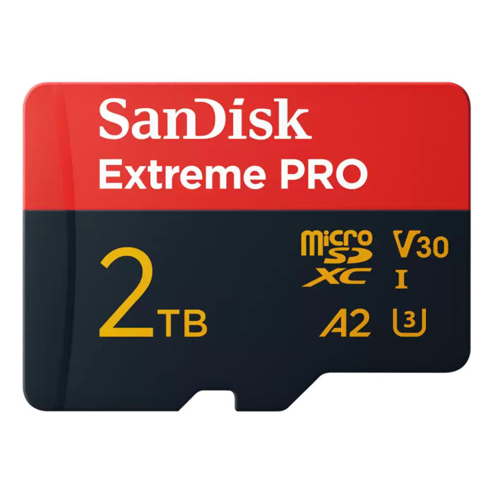SanDisk Extreme PRO 2 TB MicroSDXC UHS-I Classe 10