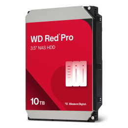 Western Digital Red Pro WD103KFBX unidade de disco rígido 10 TB 7200 RPM 512 MB 3.5" Serial ATA III