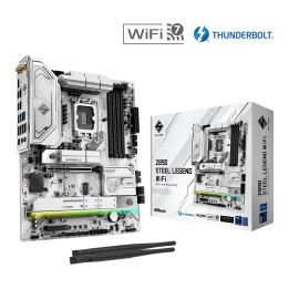 Motherboard Asrock Z890 Steel Legend WiFi Intel Z890 LGA 1851 (Socket V1) ATX