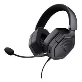 Trust GXT492 Carus Auscultadores Com fios Fita de cabeça Jogos Preto