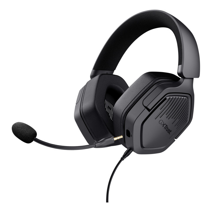 Trust GXT492 Carus Auscultadores Com fios Fita de cabeça Jogos Preto