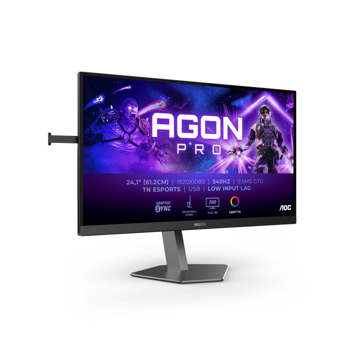AOC AGON PRO AG246FK monitor de ecrã 61,2 cm (24.1") 1920 x 1080 pixels Full HD LCD Preto