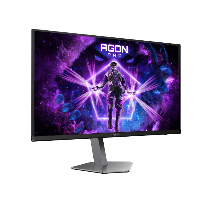 AOC AGON PRO AG276QZD2 monitor de ecrã 67,8 cm (26.7") 2560 x 1440 pixels Quad HD QD-OLED Cinzento