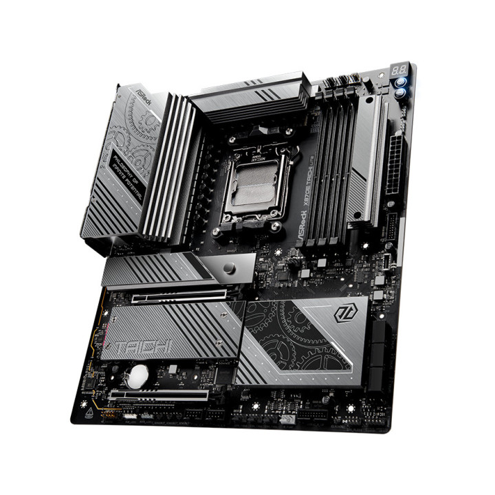 Asrock 90-MXBPA0-A0UAYZ motherboard AMD X870 Ranhura AM5 ATX