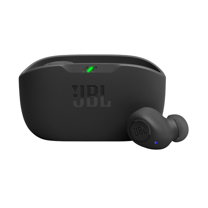 JBL Wave Buds Auscultadores True Wireless Stereo (TWS) Intra-auditivo Chamadas Música Desporto Dia-a-dia Bluetooth Preto