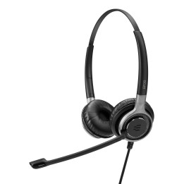 EPOS IMPACT SC 665 USB Auscultadores Com fios Fita de cabeça Chamadas Música USB Type-A Preto, Prateado
