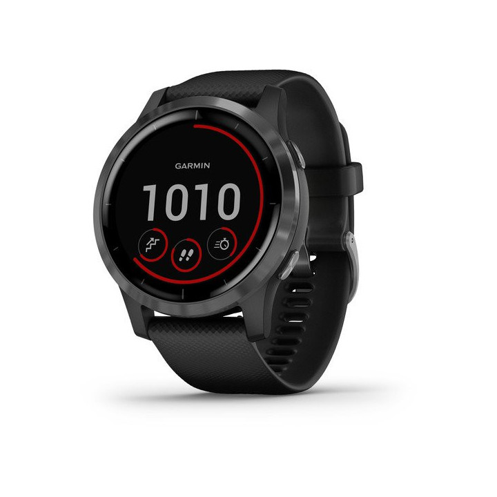 Garmin vívoactive 4 3,3 cm (1.3") 260 x 260 pixels Ecrã táctil Preto Wi-Fi GPS