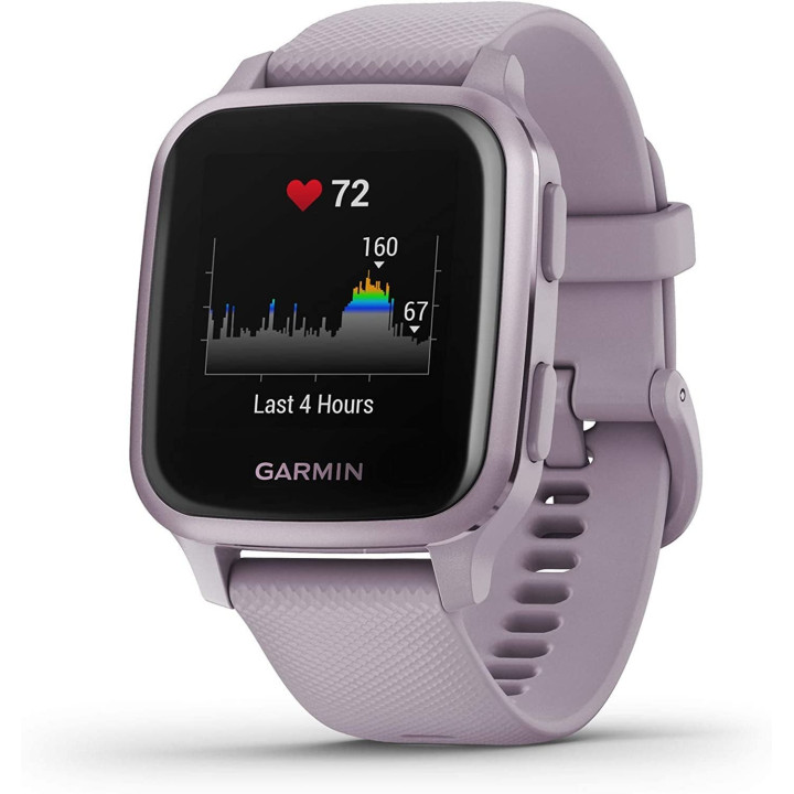 Garmin Venu SQ 3,3 cm (1.3") LCD 40 mm Digital 240 x 240 pixels Ecrã táctil Roxo GPS
