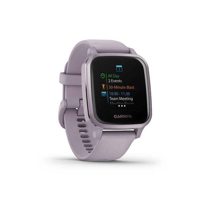 Garmin Venu SQ 3,3 cm (1.3") LCD 40 mm Digital 240 x 240 pixels Ecrã táctil Roxo GPS