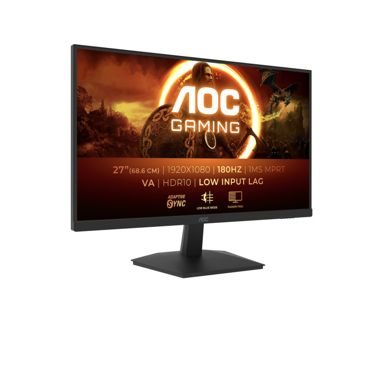 AOC G1 27G15N2 monitor de ecrã 68,6 cm (27") 1920 x 1080 pixels Full HD LCD Preto