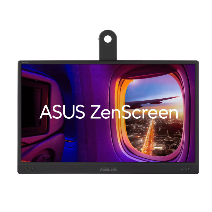 ASUS ZenScreen MB166CR monitor de ecrã 39,6 cm (15.6") 1920 x 1080 pixels Full HD LCD Preto