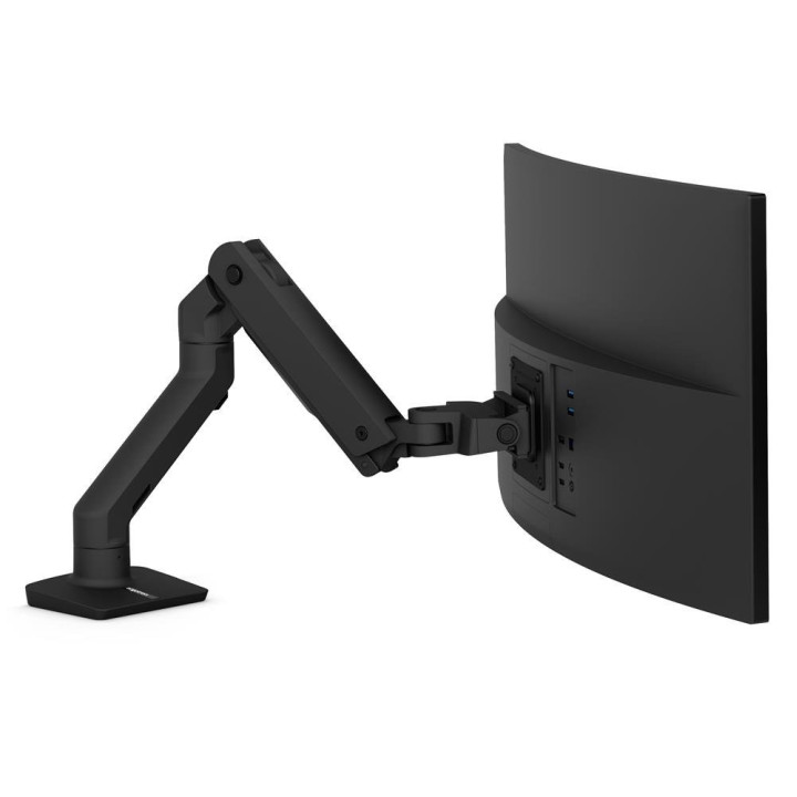 Ergotron HX Series 45-475-224 montagem e suporte para monitores 124,5 cm (49") Secretária Preto