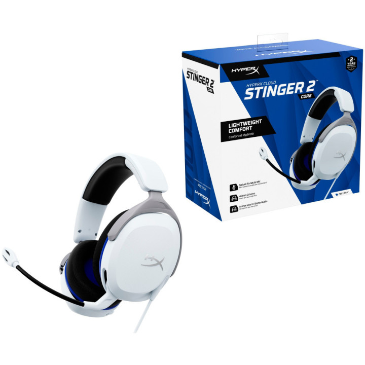 Headset Gaming HyperX Cloud Stinger 2 Core Branco