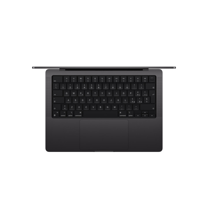 Apple MacBook Pro Apple M M4 Pro Computador portátil 36,1 cm (14.2") 24 GB 512 GB SSD Wi-Fi 6E (802.11ax) macOS Sequoia Preto