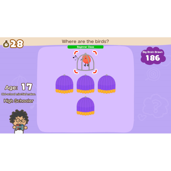 Nintendo Big Brain Academy  Brain vs. Brain Padrão Inglês, Espanhol Nintendo Switch
