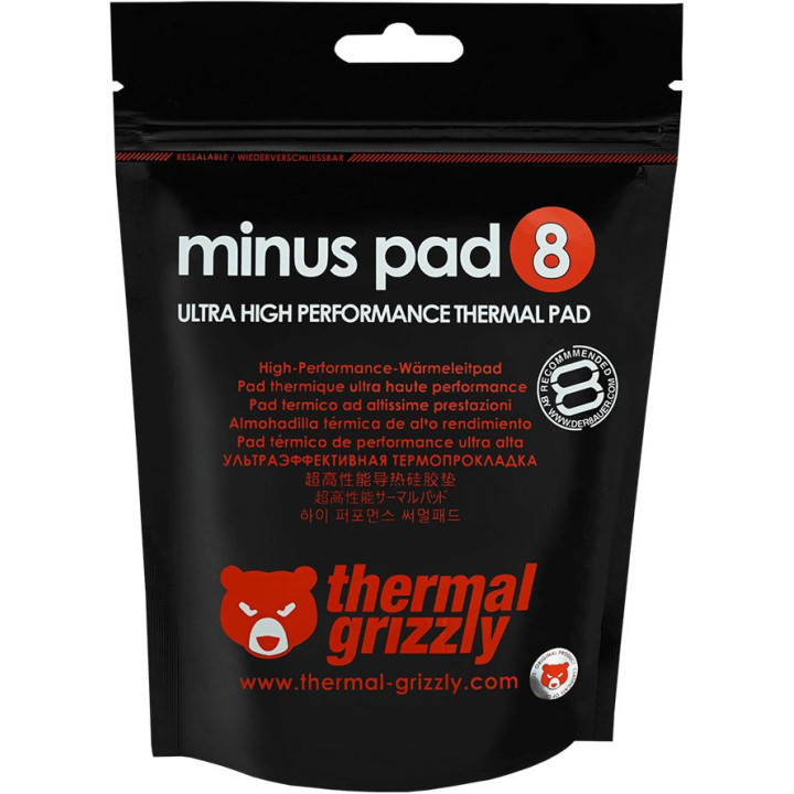 Thermal Pad Thermal Grizzly Minus Pad 8 100 x 100 x 3.0mm