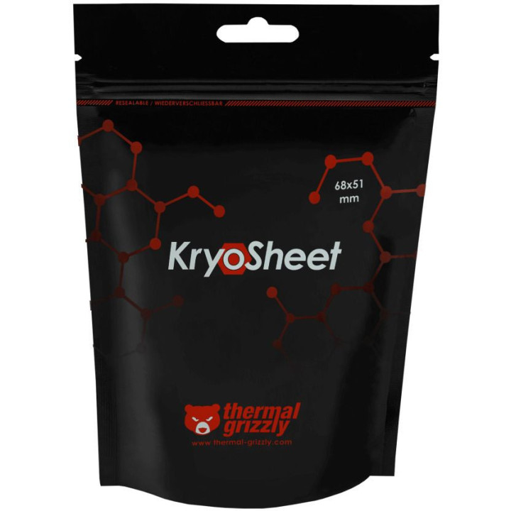 Thermal Pad Thermal Grizzly KryoSheet - 68 x 51mm