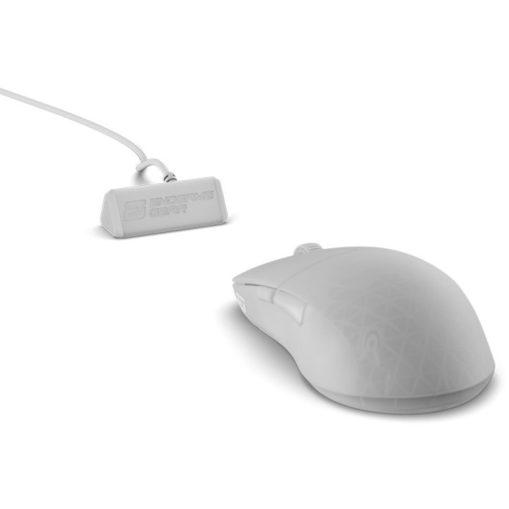 Rato Gaming Endgame Gear XM2w 4k Wireless Gaming Mouse - White Frost