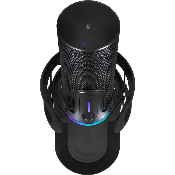 Microfone Streamplify MIC PRO 192 RGB-ST - Preto