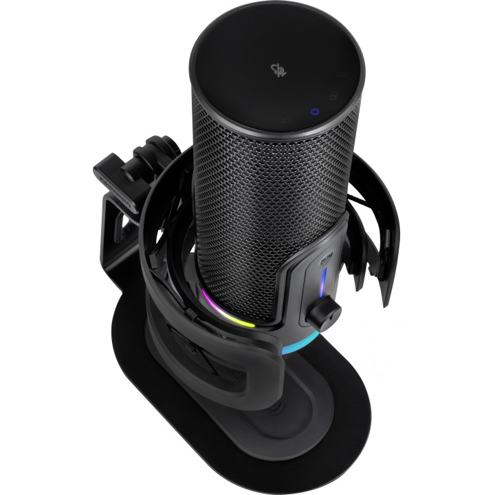 Microfone Streamplify MIC PRO 192 RGB-ST - Preto