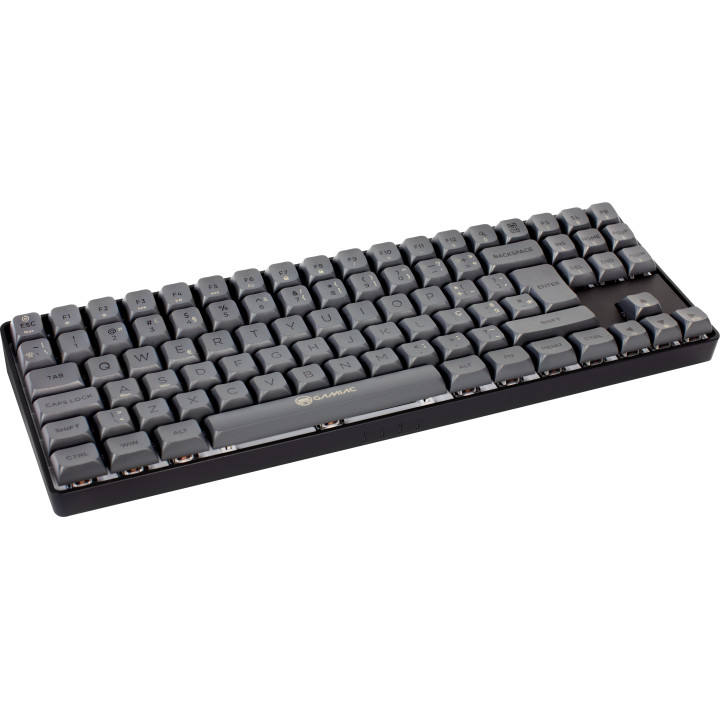 Teclado Mecânico GAMIAC TKL RGB90G Kailh Blue Preto/Cinzento (PT)