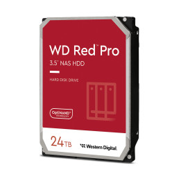 Western Digital Red Pro unidade de disco rígido 24 TB 7200 RPM 512 MB 3.5" SATA