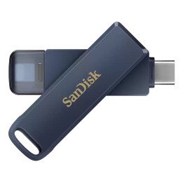 SanDisk iXpand unidade de memória USB 64 GB USB Type-C   Lightning 3.2 Gen 1 (3.1 Gen 1) Azul