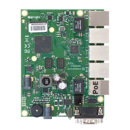 Mikrotik RB450Gx4 router com fio Gigabit Ethernet Verde