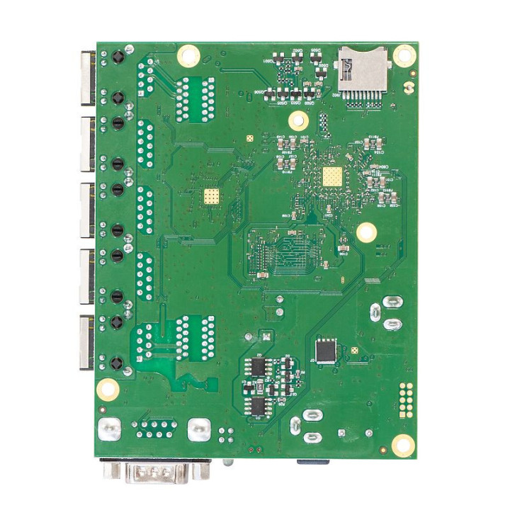 Mikrotik RB450Gx4 router com fio Gigabit Ethernet Verde