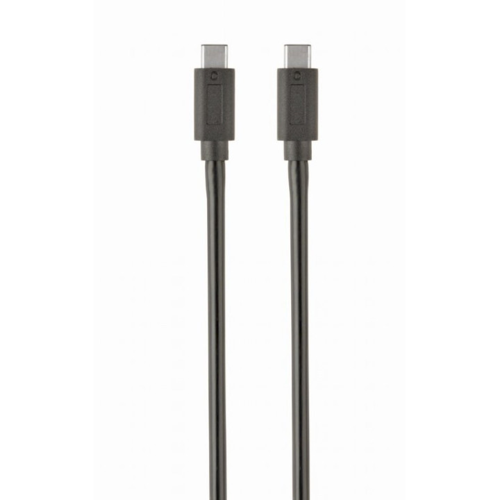 Gembird CCP-USB3.1-CMCM-1M cabo USB USB 3.2 Gen 1 (3.1 Gen 1) USB C Preto
