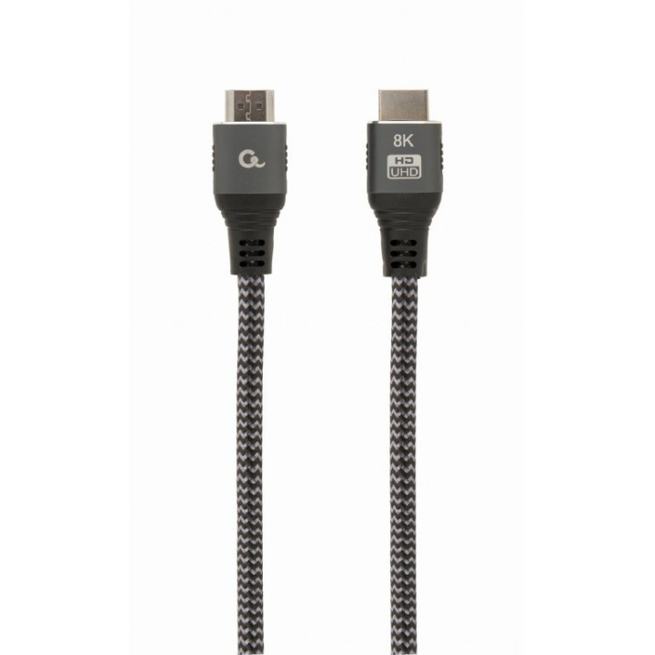 Gembird CCB-HDMI8K-3M cabo HDMI HDMI Type A (Standard) Cinzento