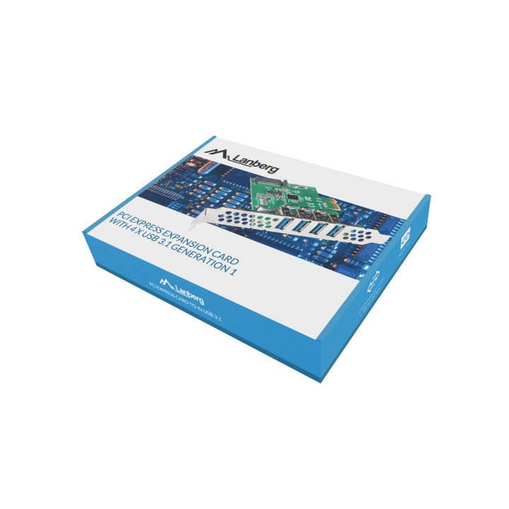 Lanberg PCE-US3-004 placa adaptador de interface Interno USB 3.2 Gen 1 (3.1 Gen 1)