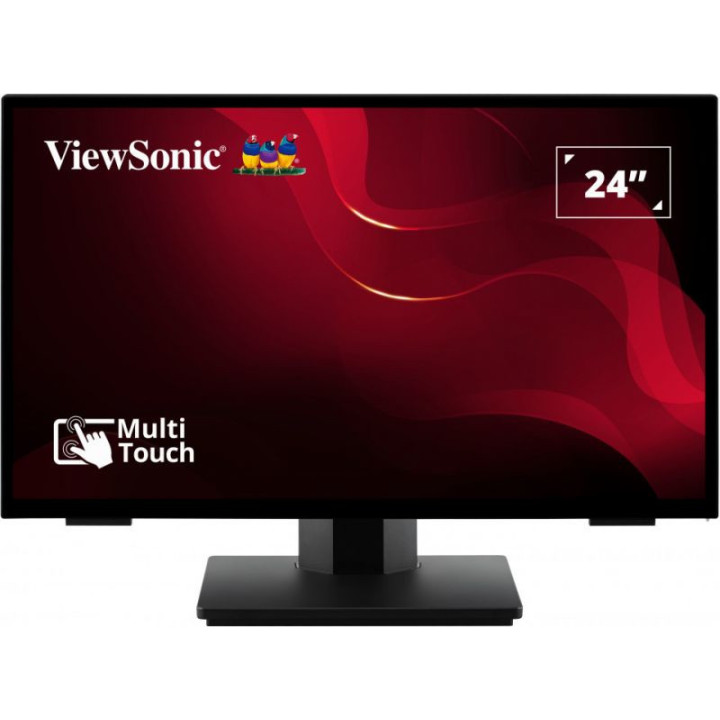 Monitor Viewsonic TD2465 Táctil Interativo 61cm (24") LED 250 cd/m² Full HD Preto