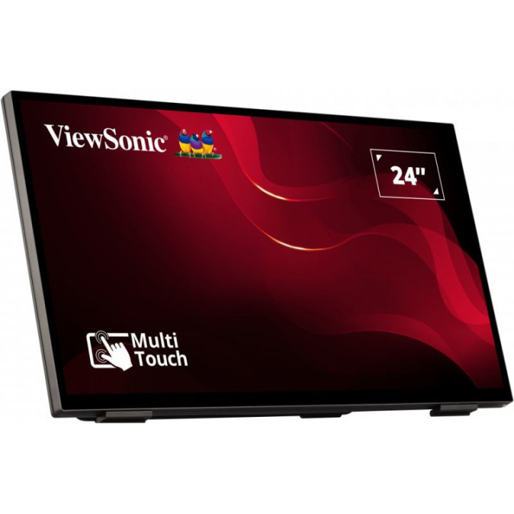 Monitor Viewsonic TD2465 Táctil Interativo 61cm (24") LED 250 cd/m² Full HD Preto