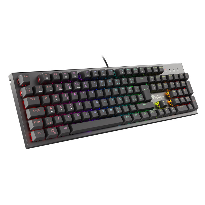 GENESIS THOR 300 teclado Jogos USB QWERTY Português Preto