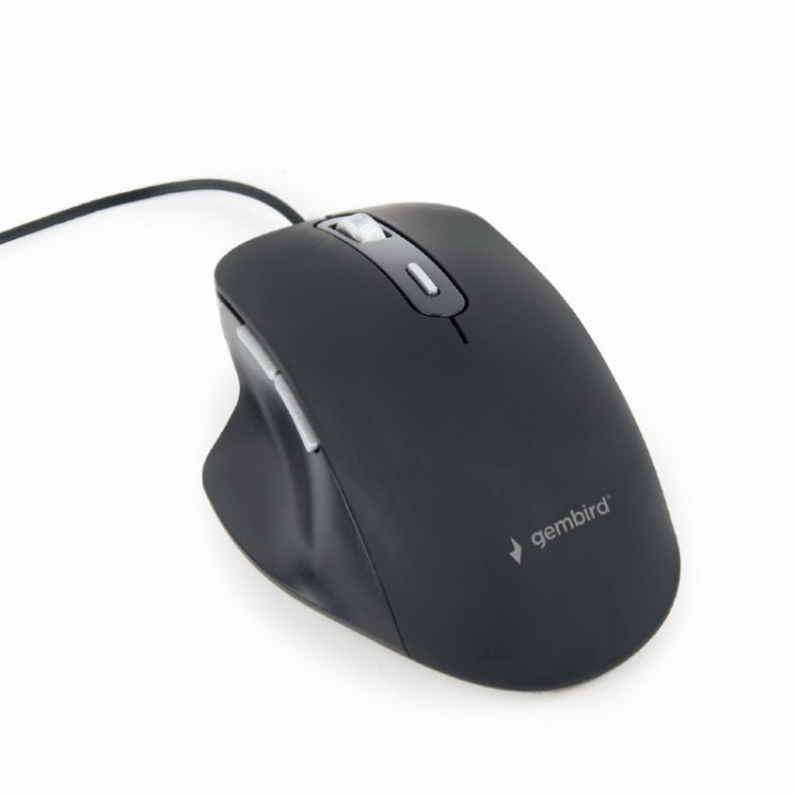 Gembird MUS-6B-02 rato Escritório Mão direita USB Type-A Ótico 3600 DPI