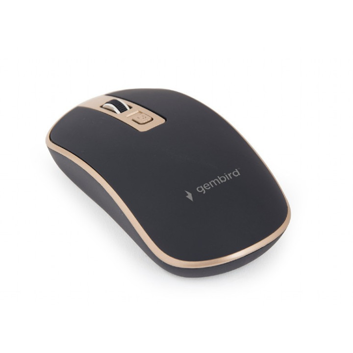 Gembird MUSW-4B-06-BG rato Escritório Ambidestro RF Wireless Ótico 1600 DPI