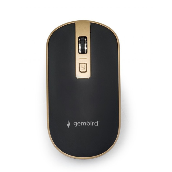 Gembird MUSW-4B-06-BG rato Escritório Ambidestro RF Wireless Ótico 1600 DPI
