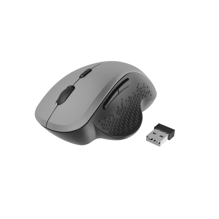 Gembird MUSW-6B-02-BG rato Escritório Mão direita RF Wireless Ótico 1600 DPI