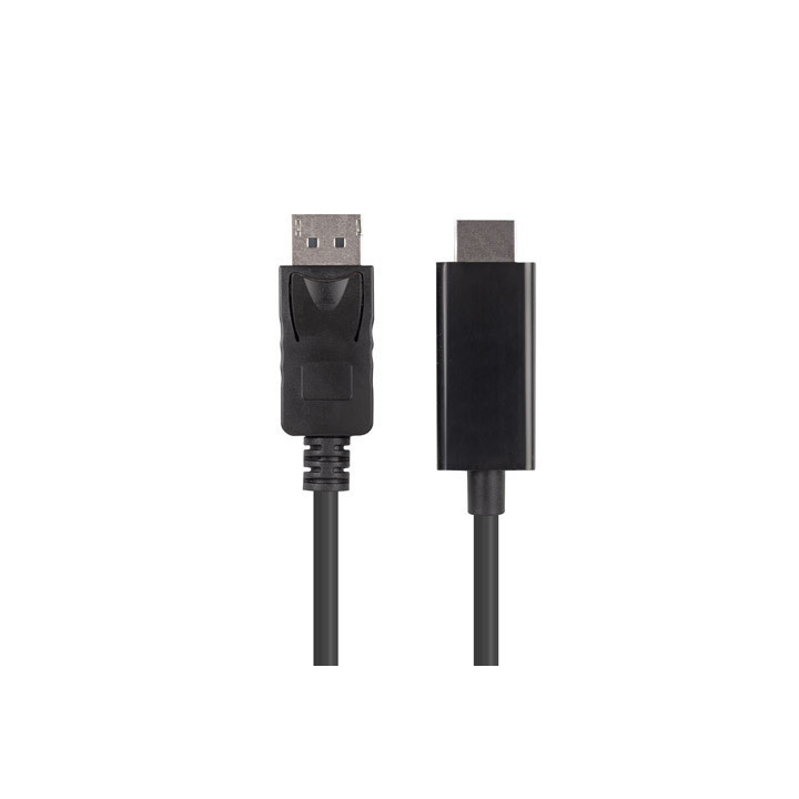 Lanberg CA-DPHD-11CC-0050-BK adaptador para cabos DisplayPort HDMI Preto