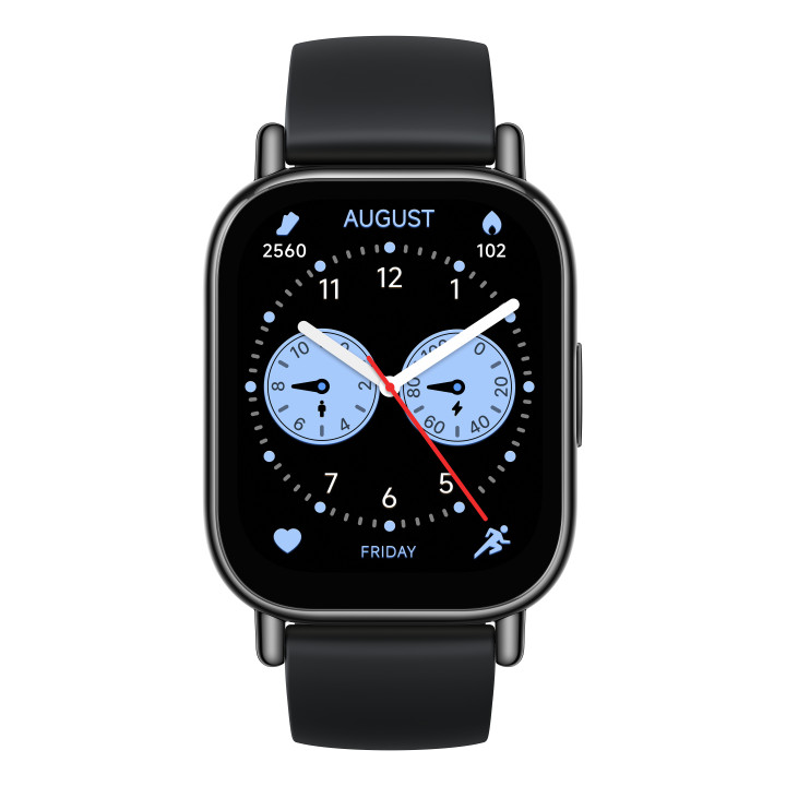 Xiaomi Redmi Watch 5 Lite 4,98 cm (1.96") AMOLED Digital 410 x 502 pixels Ecrã táctil Preto GPS