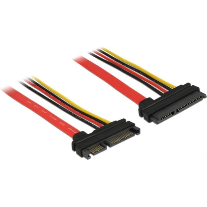 Delock Extension cable SATA 3 Gb/s 22 pin plug - SATA 22 pin