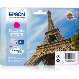Epson Eiffel Tower Série WP4000 4500 Tinteiro XL Magenta C13T7023 2k
