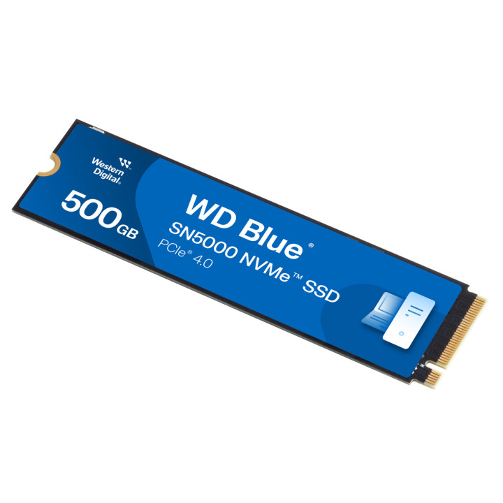 SSD Western Digital Blue SN5000 500GB M.2 PCI Express 4.0 NVMe 3D TLC NAND